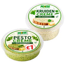 Kruidencrème of pestoboter